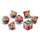 Chromatic Dragon's Gaze Floating Eye Rpg Dice Set