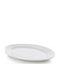GTSA Trattoria Oval Serving Platter Made of White Porcelain 51x36cm
