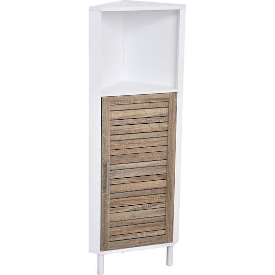 24home.gr sl-DS-1169000 Στήλη Μπάνιου Δαπέδου 30x30x118cm Καφέ