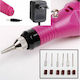 Nail Drill Power 10W Pink with 3000 Rounds per ...