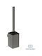 Ideal Standard Metallic Bathroom Toilet Brush Gray