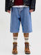 Ανδρική Βερμούδα Τζιν Blue Denim