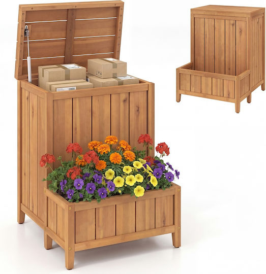 Costway Planter Box Din Lemn Natural Costway Planter Box Din Lemn Natural