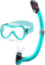 Aquaspeed Kinder Tauchmasken Mit Schnorchel Türkis Aquaspeed Kinder Tauchmasken Mit Schnorchel Türkis