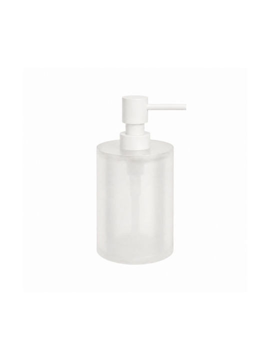 Pam & Co Дозатор Стъклен Бял 400ml