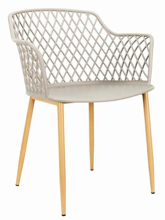 Outdoor Polypropylene Armchair Malaga Taupe