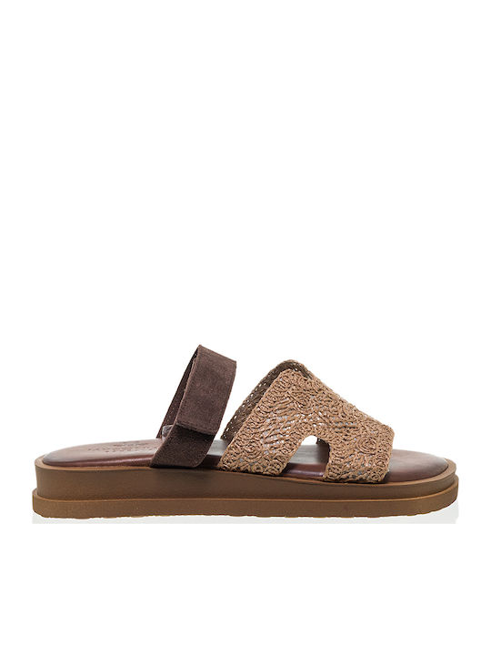 Myconian Greek Sandal Myconian Leather Sandals Brown