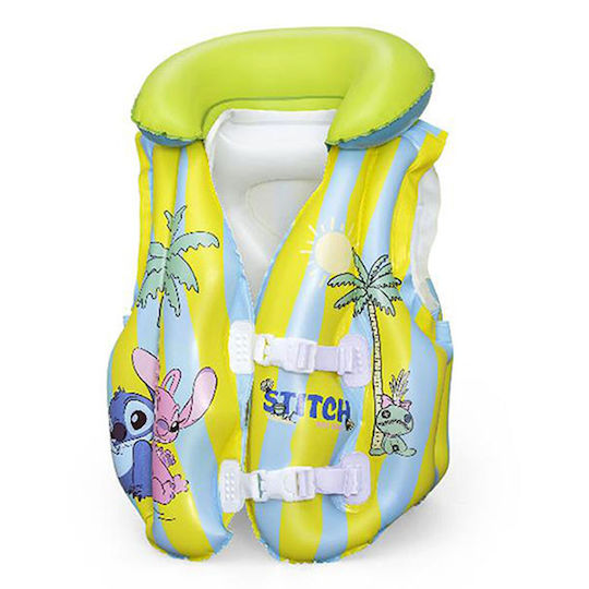 Παιδικό Γιλέκο Κολύμβησης Bestway Disney Lilo & Stitch Step B 51x46 Cm Multicolor 9104r