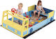 Costway Sandkasten Spielzeug Beige