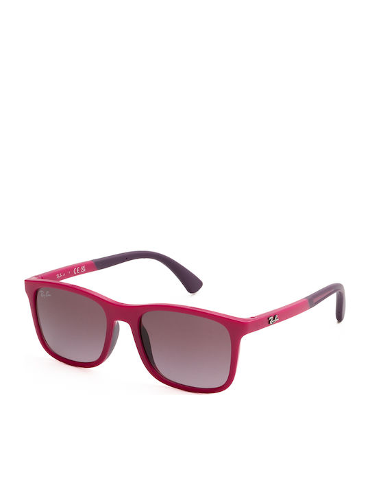 Ray Ban Τετράγωνα Παιδικά Γυαλιά Ηλίου Μωβ