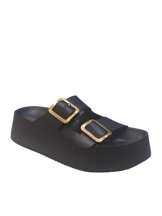 Myconian Greek Sandal Leather Women's Flat Sand...