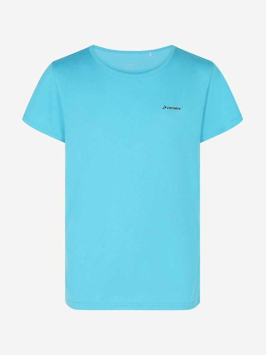 DEMIX T-shirt Τυρκουαζ