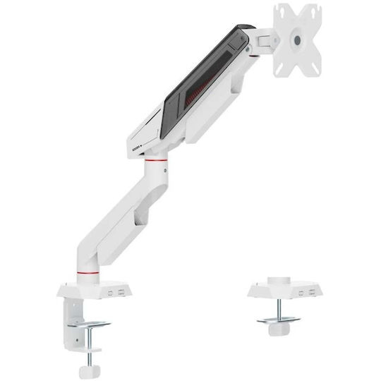 Equip Equip Computer Monitor Ständer Bis 40 Zoll Mit Grau Verlängerungsarm (650190)