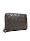 Small Leather Women's Wallet Brown