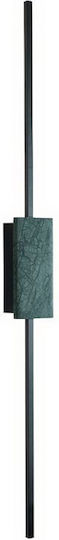 Viokef Ellaria Wall Lamp with Integrated LED and Warm White Light Black 8x110.4cm