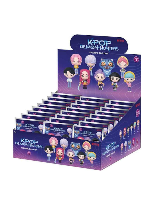 K-pop Demon Hunter Трислойни PVC Ключодържатели Серия 1 Подредба 24 Бройки