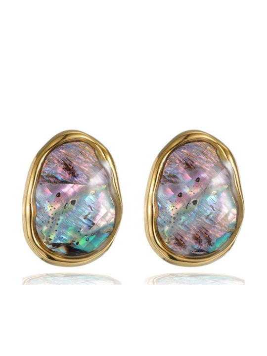 Callajewels Callajewels Ohrringe Stecknadelverschluss Stahl Vergoldet