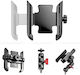 Phone Clamp Kit Quick Adjustment Bicycle Extension Bar Aluminum Black