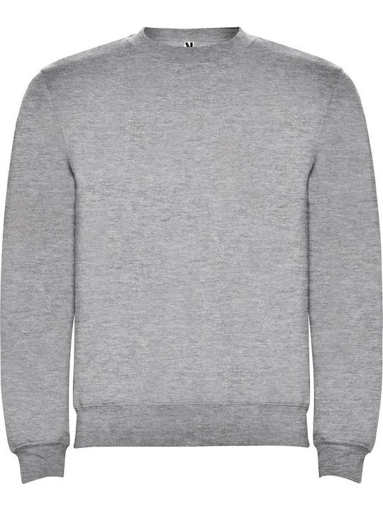 Roly Clasica Ανδρικό Διαφημιστικό T-shirt Μακρυμάνικο Heather Grey
