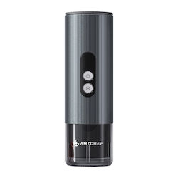 Amzchef Ηλεκτρική Μηχανή 20bar με Δοχείο Καφέ 12gr