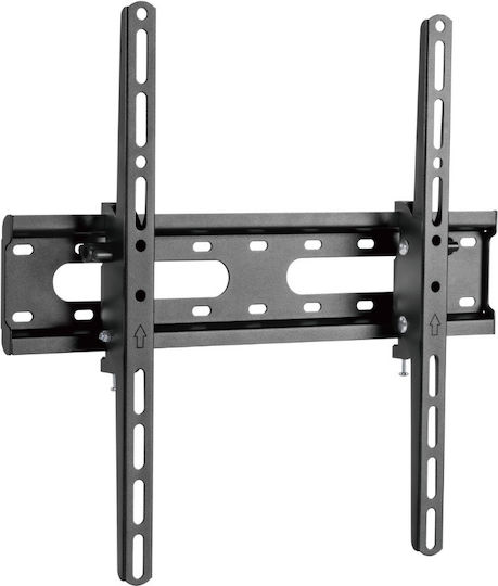 Brateck Βάση Τηλεόρασης Τοίχου έως 70" και 45kg Μαύρο