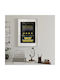 Gaming Poster Space Invaders Gm119 40cm X 50cm Premium Μαύρο Ξύλινο Κάδρο