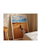 Poster Desert Scenery Pst2598 40cm X 50cm Premium Black Wooden Frame