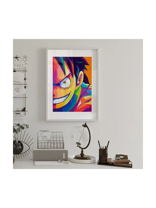 Poster One Piece Luffy An040b 40cm X 50cm Premi...