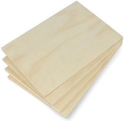 Birch Sperrholz 8mm A5 Größe 4 Stücke Birch Sperrholz 8mm A5 Größe 4 Stücke