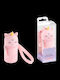 Cool Kids Coin Wallet & Keychain Pink