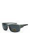Optosquad Men's Sunglasses with Grey Horn-Rimmed Frame and Grey Lens