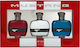 Set Ford Mustang Blue Eau De Toilette Bărbați 30 Ml + Mustang Red Eau De Toilette Bărbați 30 Ml + Mustang White Eau De Toilette Bărbați 30 Ml