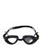 CressiSub Fox Swimming Goggles Adults with Anti-Glare Lenses Black