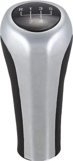 Carner Shift Knob Bmw 5 Speeds Black Silver E90 Look 0021873
