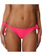 Bikini Slip with Laces Fuchsia
