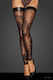 Noir Handmade Wetlook Strümpfe Schwarze