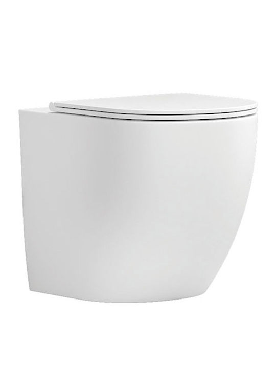 Karag Milos Toilet Seat Plastic White