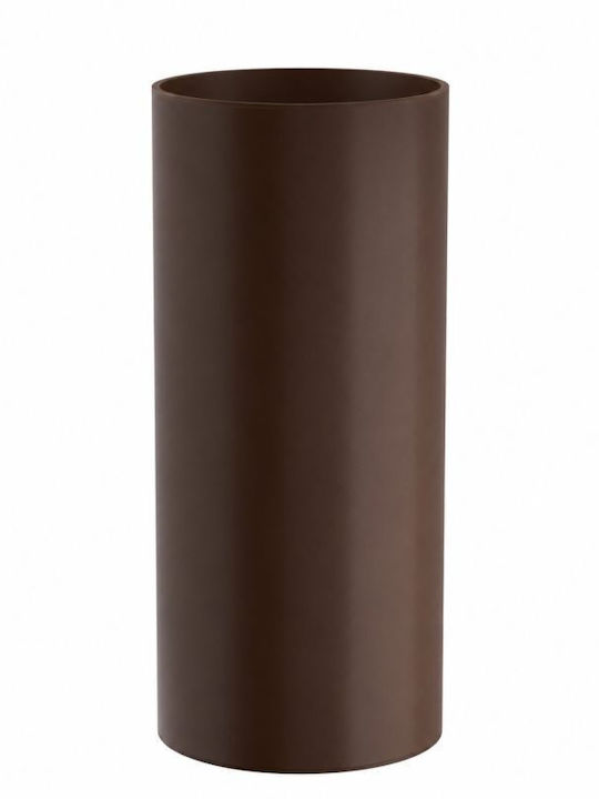 Pam & Co Καλάθι Απλύτων Πλαστικό 30lt 25x25x55cm Καφέ