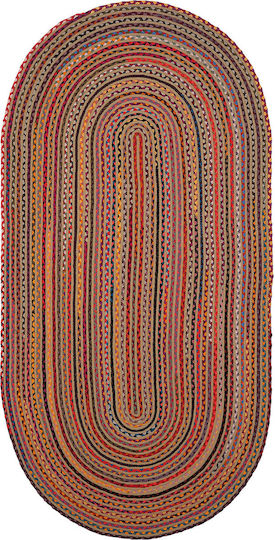 SteweHome Summer Wicker Rug 80x150cm Coral SteweHome Summer Wicker Rug 80x150cm Coral