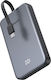 Ugreen Power Bank 10000mAh 20W με 3 Θύρες USB-C Power Delivery Γκρι