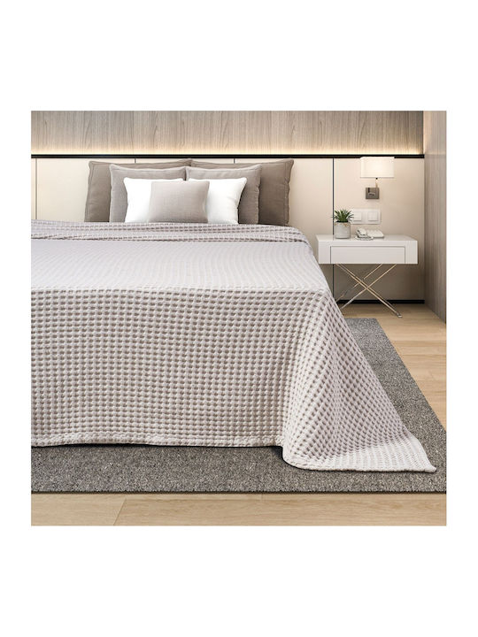 Adam Home Pique Blanket Double 220x240cm Beige