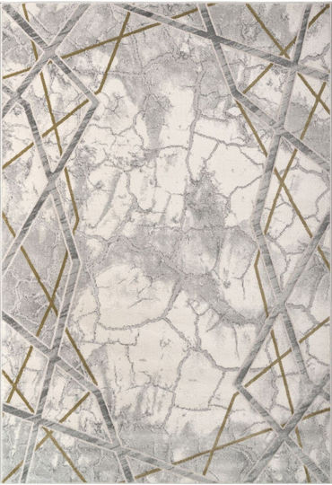 SteweHome Χαλί Διάδρομος Γκρι 80x150cm