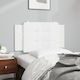 vidaXL Cushion for Headboard with Leather White...