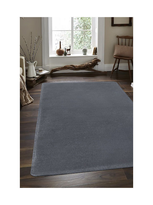SteweHome Детски Килим Сив 80x250см