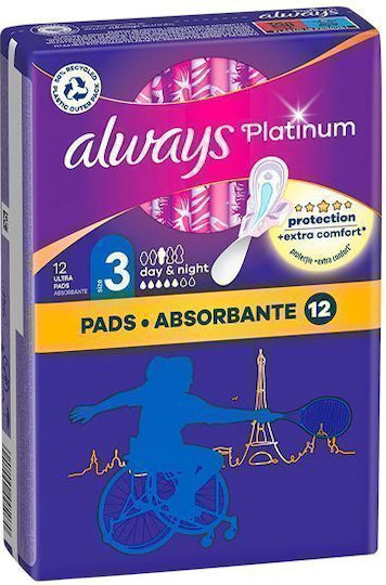 Always Platinum Ultra Night Sanitary Pads Night