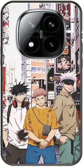 Jujutsu Kaisen Xiaomi Redmi Note 15 Pro+ 5g Black TPU Black Silicone Case