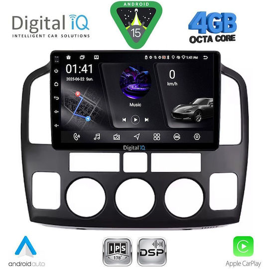 Digital IQ Car Audio System for Suzuki Vitara 2000-2005 Bluetooth USB WiFi GPS Apple CarPlay Android Auto with 9" Touch Screen