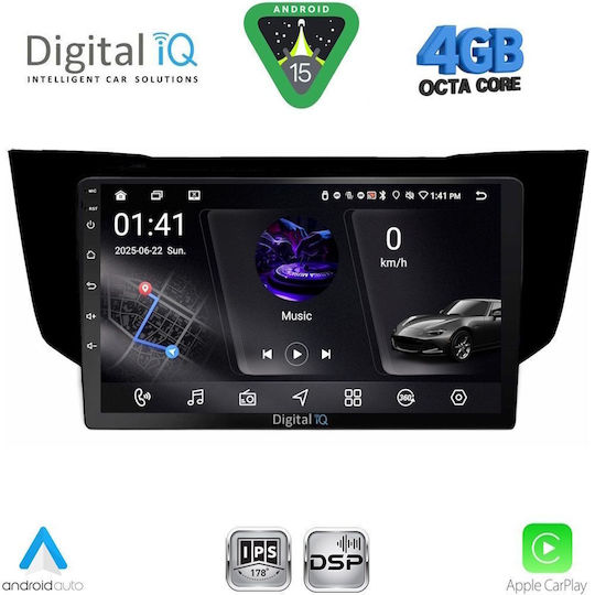 Digital IQ Car Audio System for Lexus RX300 2003-2008 Bluetooth USB WiFi GPS Apple CarPlay Android Auto with 9" Touch Screen