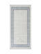 SteweHome Χαλί Διάδρομος Γκρι Και Μπλε 80x300cm