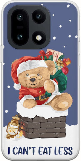 Θήκη Xmas Bear I Cant Eat Less Oneplus 15 5g Flexible Tpu Διάφανη Σιλικόνη